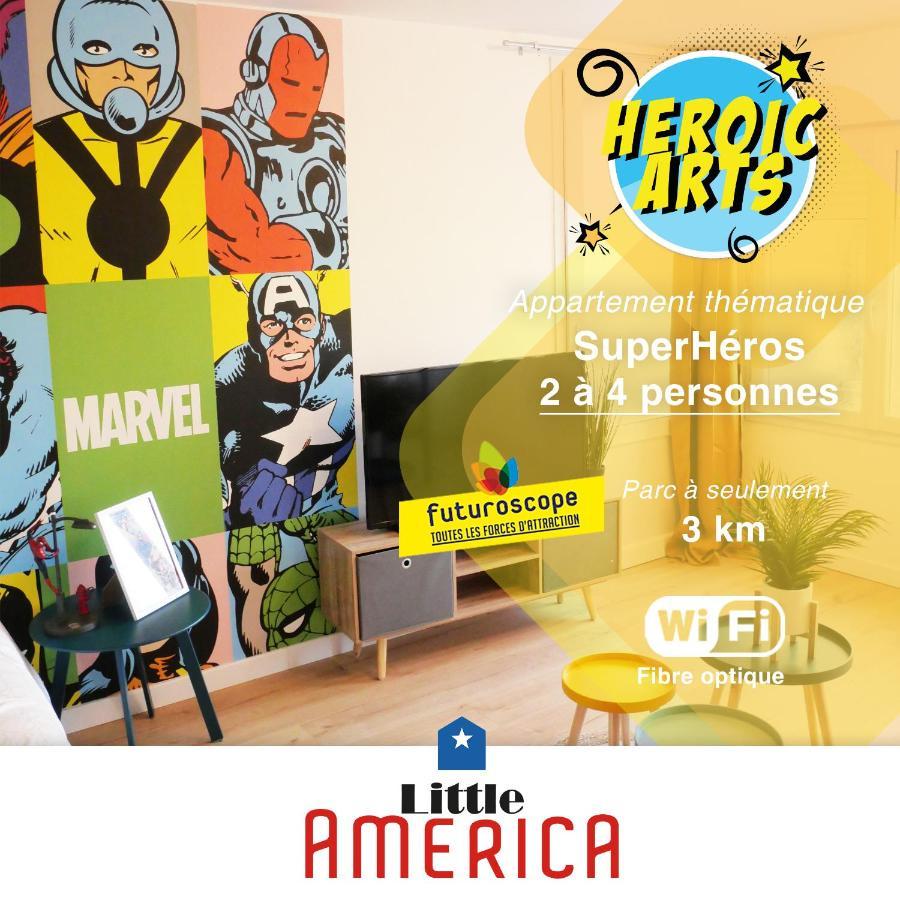 Little America - Appart Hotel 3Km Futuroscope 若奈克兰 外观 照片
